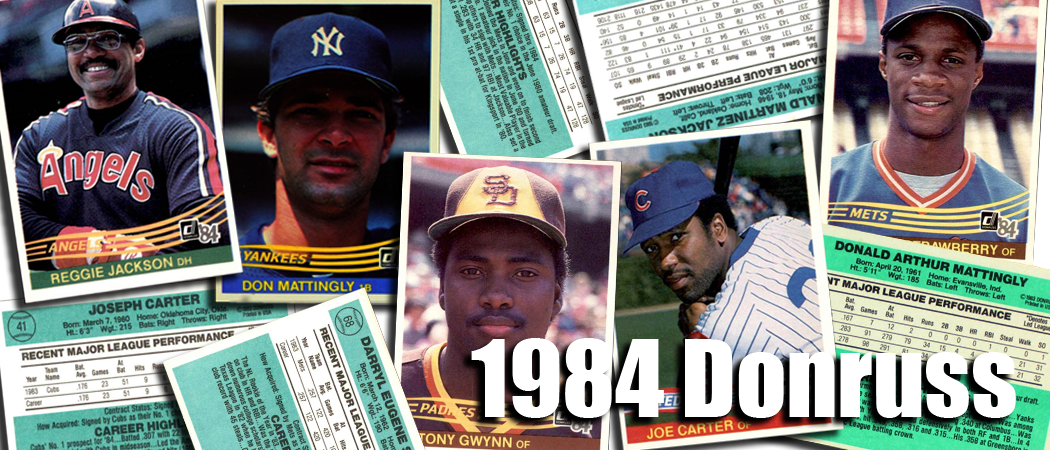 1984 Donruss Baseball Cards 